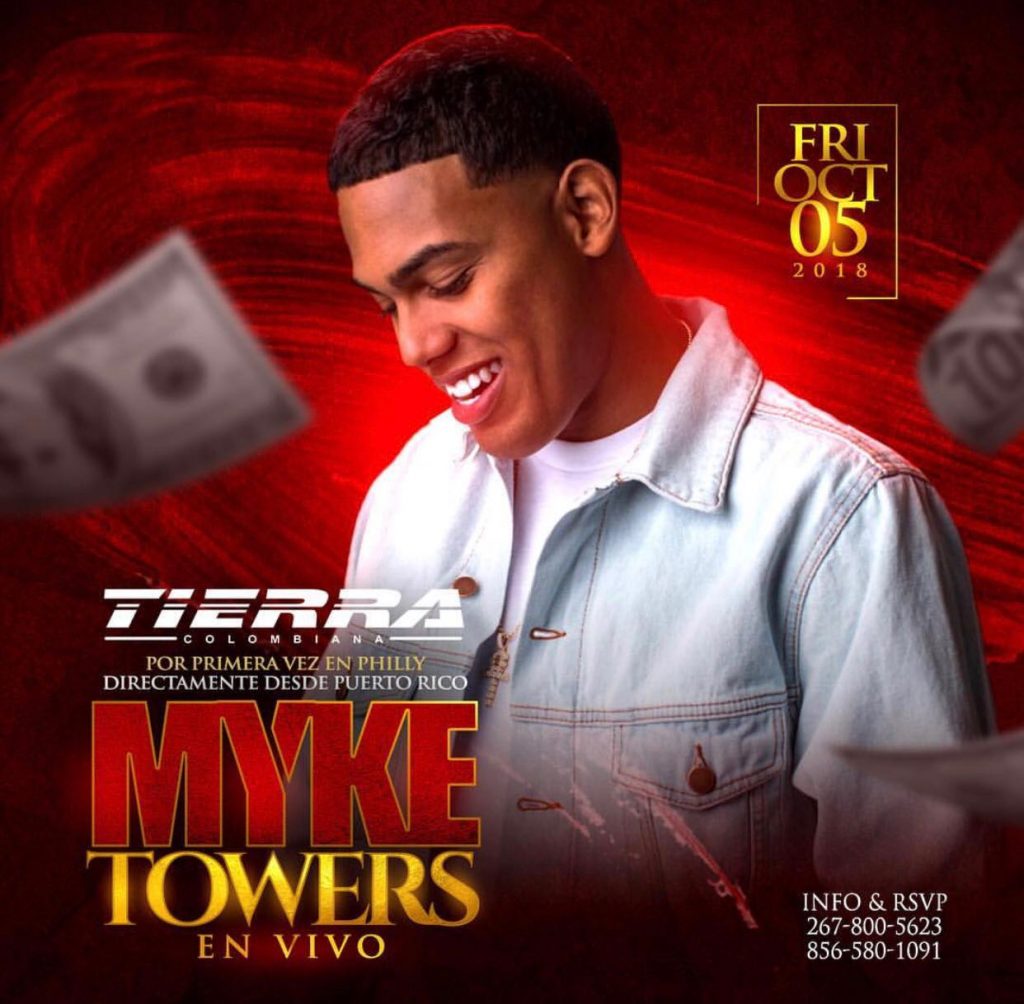 Just Fridays Presents Myke Towers Live Tierra Nightclub
