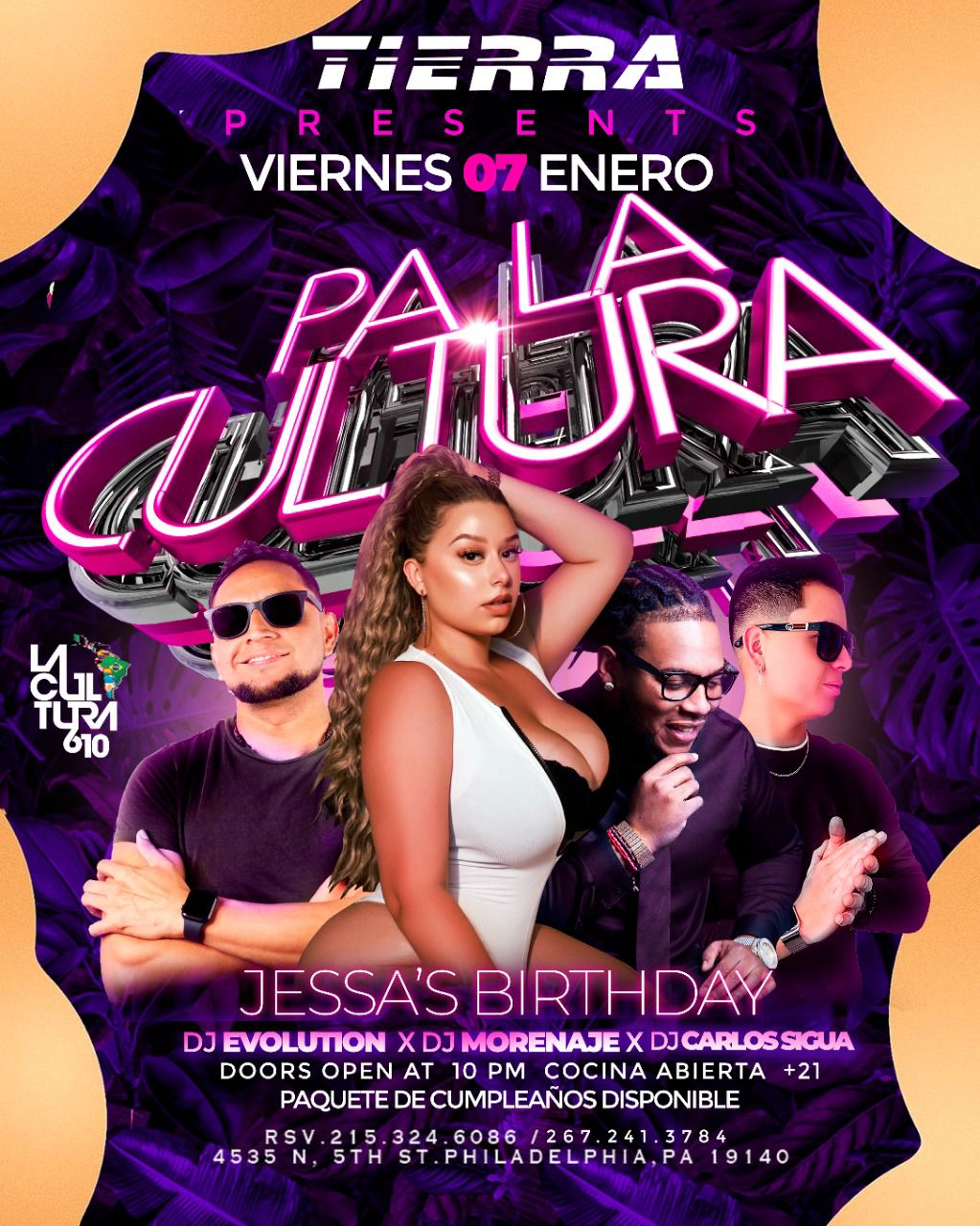 PA' LA CULTURA FRIDAYS - Tierra Nightclub